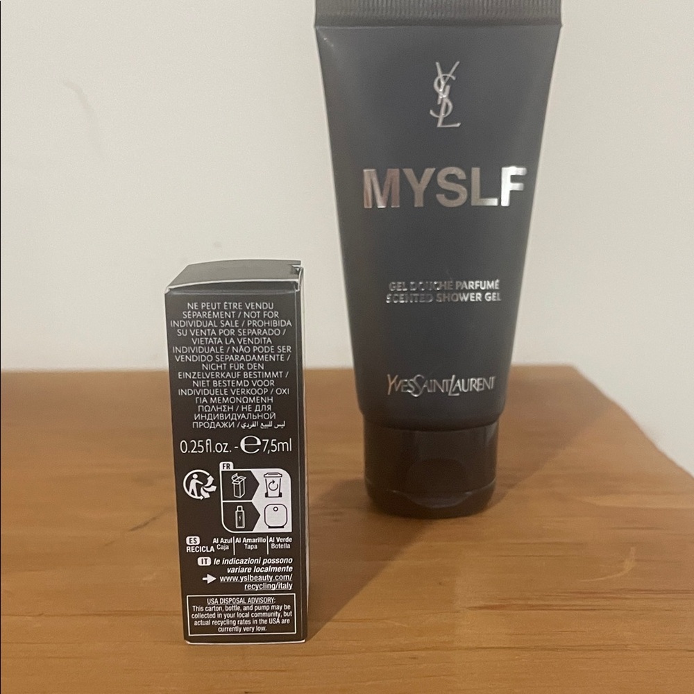 🎉 YSL MYSLF L’ABSOLU PARFUM and Shower Gel TRAVEL DUO - Picture 4 of 10